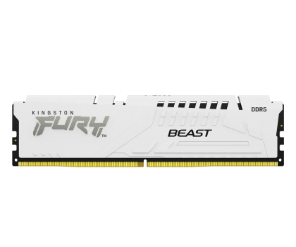Pamięć RAM Kingston FURY 16GB (1x16GB) 6000 CL30 Beast Biały